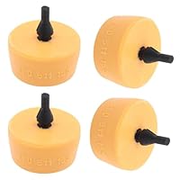 ANBOO 4 Stück Anschlagpuffer Federung Blattgummi für Caddy 2K Caddy 3 2004-2015, 2K0511155A 2K0 511 155 2K0 511 155 Blattgummi Hinterachse Feder Anschlagpuffer Gummipuffer für Hintere Blattfeder