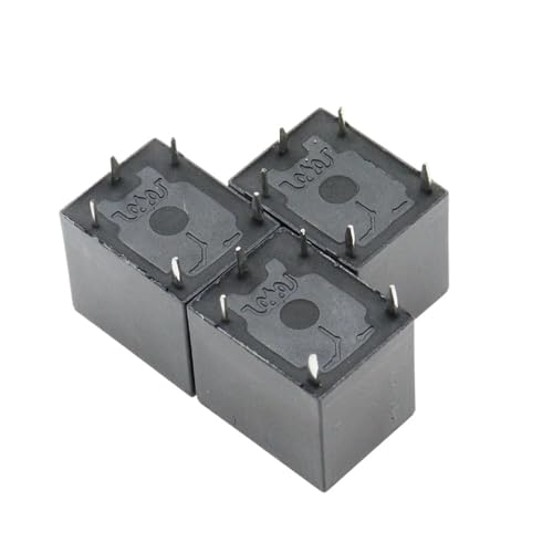 Relais de puissance SRA-12VDC-AL 4 broches pour circuit PCB noir 5V 24V