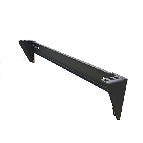 Mofangtech 1U 19 Inches Cold Rolled Steel Wall Mountable Simple Vertical Rack and Networking Euipment Rack Including Hardware for Assembly (1U) by Mofangtech - Used condition - US$15.71