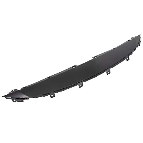 ALMULOO Front Upper Grille Cover Compatible with 2018-2019 Honda Accord Sedan Replacement for HO1210155 71105TVAA00ZZ Black by ALMULOO - Used condition - US$27.55