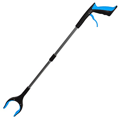 HOMOCONO Garbage Clamp for Elderly Long Reach up Tool Reusable Trash Picker Comfortable Handle