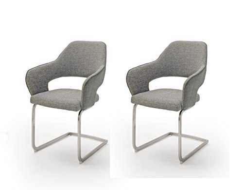 Preisvergleich Produktbild Robas Lund Newcastle Esszimmerstühle Set, Melange, 58x87x59