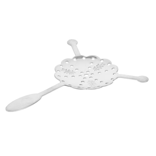 CHILDWEET Absinthe Spoons Stainless Steel Bar Spoon Hollow Dripper Easy to Clean