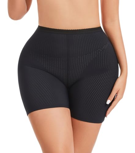 Image of NINGMI Womens Butt Lifter Seamless Hip Enhancer Underwear Booty Pads Shaper Boyshorts