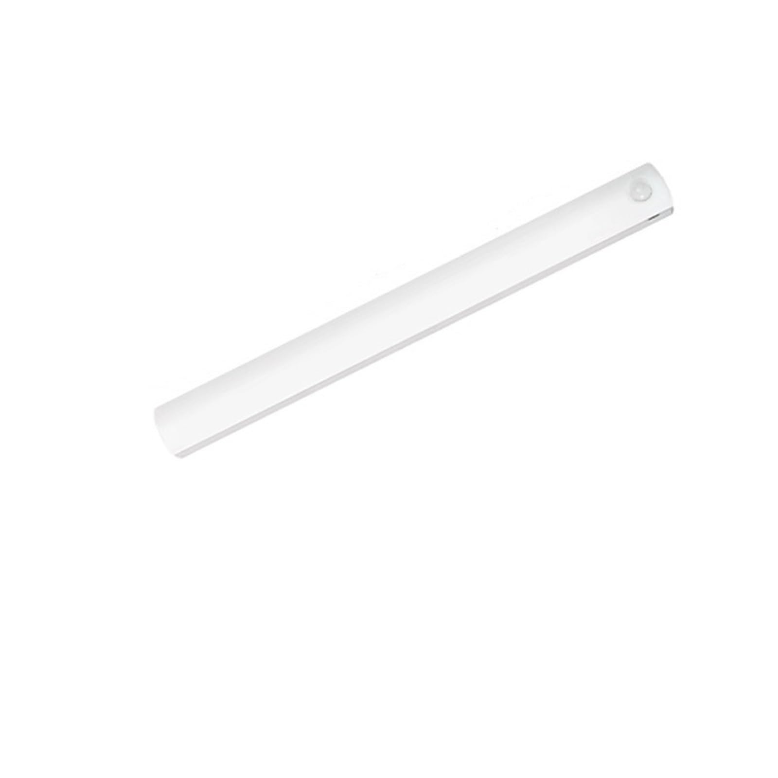 Luces Bajo Armario Luz LED Con Sensor De Movimiento, Nocturna Inalámbrica USB, For Debajo Del Gabinete, Cocina, Dormitorio, Armario, Iluminación Interior(White light 6000K,Cuboid 50CM)