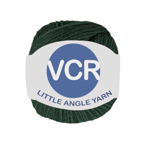 Image of VCR 4 Ply Olive Little Angle Yarn, 25 Grams, 92 Meters Length, 100% Acrylic Soft Baby Knitting Yarn for Crochet, Newborn Sweaters, Soft Baby Socks, Mittens and Leggings, Pack of 1