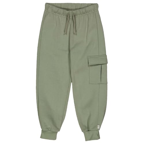 Sweatpants garçons Müsli by Green Cotton - Pantalon à poches couleur Poetry Green