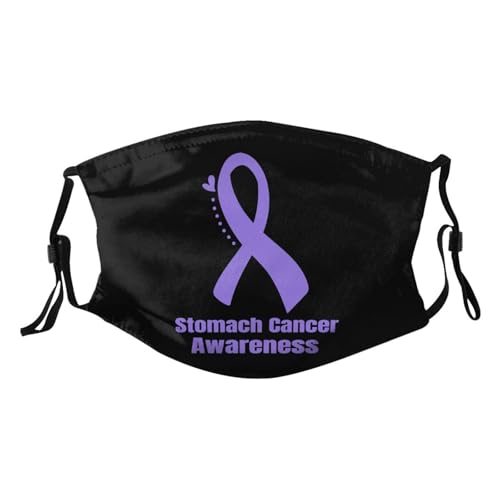 Stomach Cancer Awareness Adult Dust Mask Adjustable Dust Face with 2 Filter31