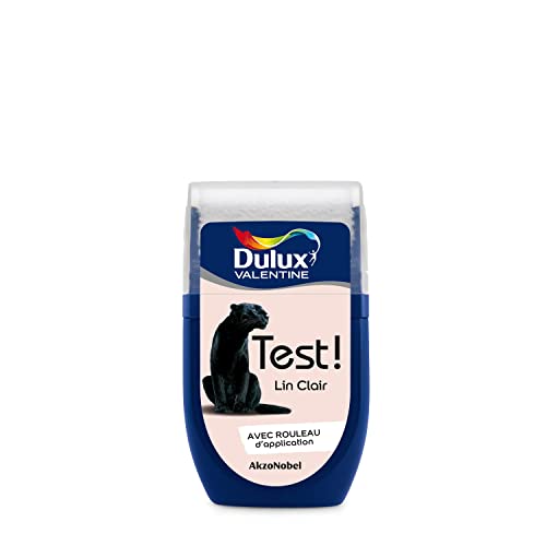 Dulux Valentine Peinture Testeur Crème de Couleur - Murs et Boiseries - Mat - Couleur Lin Clair 30 ml Dulux Valentine Peinture Testeur Crème de Couleur - Murs et Boiseries - Mat - Couleur Lin Clair 30 ml