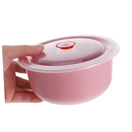 TOBBOMEY 3個 密閉蓋付きプラスチック食品保存容器 コンパクト収納で省スペース 冷蔵庫や電子レンジ対応 野菜や果物の鮮長持ち 家用キッチン