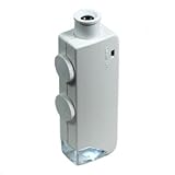 Mini 160X - 200X Zoom Lighted Microscope Jewelers Loupe Magnifying Glass