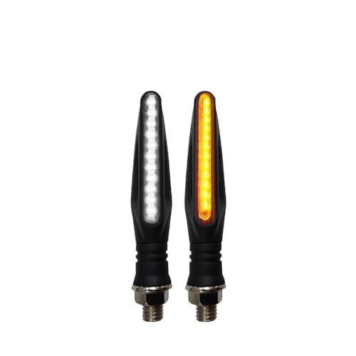 Clignotants moto LED au design épuré avec feux de signalisation DRL premium