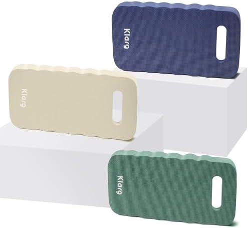 New Upgrade Garden Kneeling Pad 3 PCS, Extra Wider to 9 Inches, Thick Foam Kneeling Pad, Waterproof Knee Mat for Gardening, Cleaning, Yoga, and Auto Repair.16.5" x 9" x 0.8" - Thumbnail 4