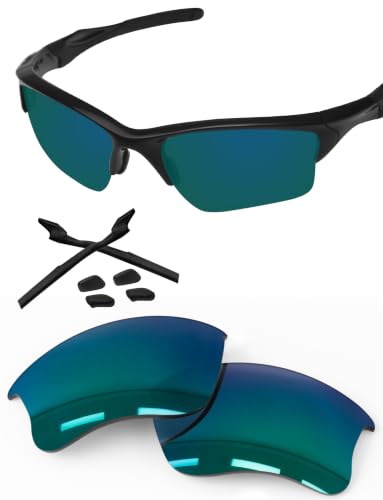 Image of 1.6MM Polarized Replacement Lenses & Rubber Kits for Oakley Half Jacket Family Sunglasses