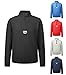 QBK 2T-17Y Toddler Baseball Cage Jacket Kids Batting Pullover Youth Windbreaker for Boys and Girls