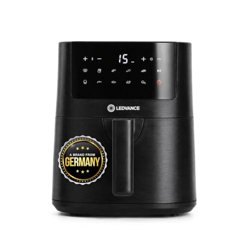 Image of Ledvance Air Fryer | 4.5LCapacity & 1400W | 10 in 1 Functions | Digital Display & Touch Control Panel | Rapid Air Circulation | 85% Less Oil Usage | Temp Control | Scratch Resistant | 2 Year Warranty