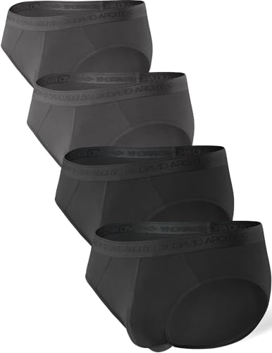 DAVID ARCHY Boxershorts, herr, modal, separat påse, mikrofiber, multipack kalsonger, funktionskläder med dubbelpåse, underkläder, XL