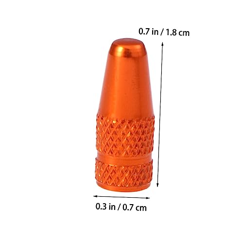 VANZACK 36pcs Tapas de Válvula para Neumáticos de Bicicleta de Aluminio, Cubiertas Duraderas contra Polvo para Motocicleta, Bicicleta de Montaña y de Carretera, Fácil de Instalar, Estilo Francés, Color Vibrante miniatura 7