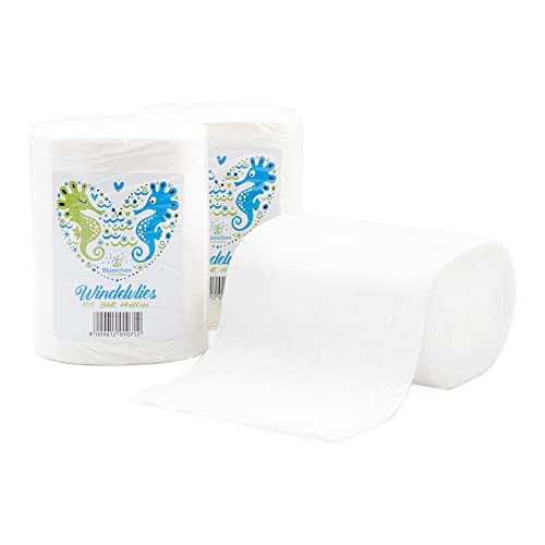 Blümchen - Pañales de fieltro - 14 x 30 cm (100 hojas)