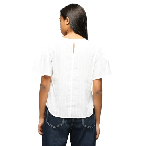 Image of Pepe Jeans Women's Cotton Regular Fit T-Shirt