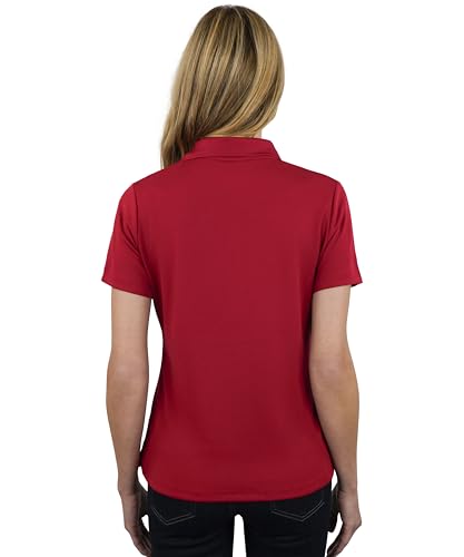 Polo de malla de poliéster para mujer transpirable de estilo universitario 2