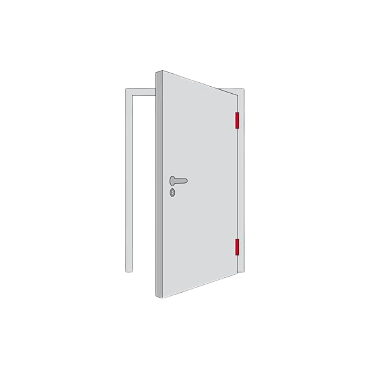 LINCE Cerrojo Seguridad Blanco SOBREPONER Supra - Especial para Puertas de Aluminio y PVC