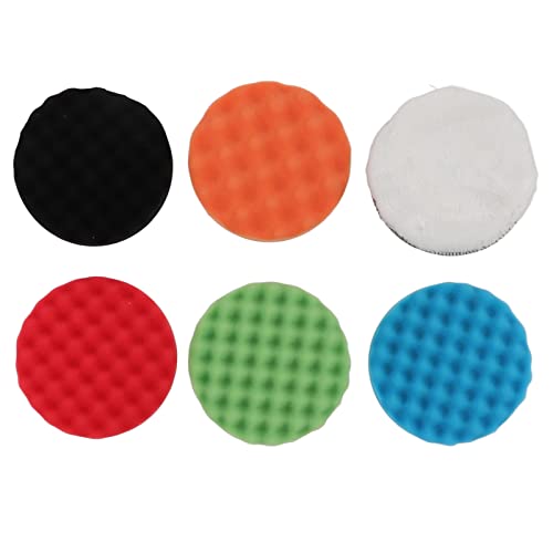 Kit de esponja de pulido de 7in tamaño gran tamaño para depósitos de ruedas de camiones de automóviles eficientes e ideales para varios vehículos y piezas