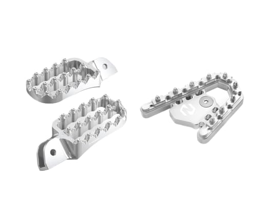 Plaque d'embout de marchepied R1200GS en aluminium renforcé