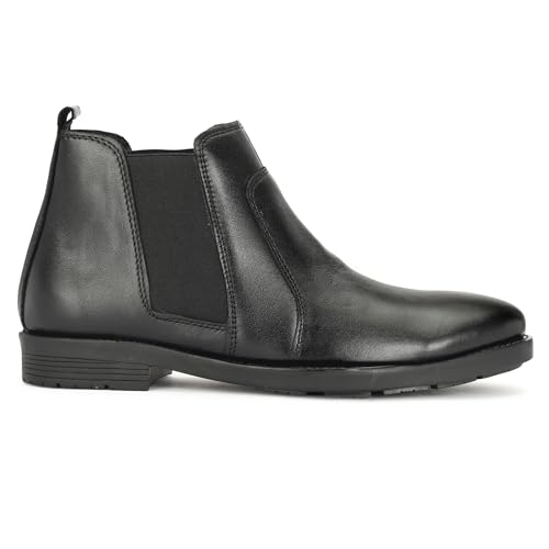 Image of NARKI Leather Chelsea Boots for Men|Soft Cushioned Insole, Slip-Resistance for Men 7003