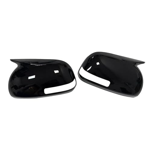 ミラーカバーの交換 に適合するRAV4 2009-2010 2011-2012 用 カーミラーハウジング ステッカー サイドミラーカバー ウィングキャップ 外装ケーストリム(カラー1,光あり)