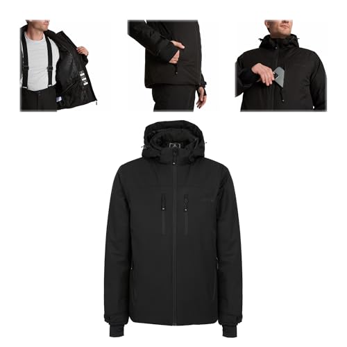 KADVA Edge X Jacket Traje de baño de equipaje para hombre en color negro