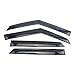 SONTIAN Tape-On Side Window Visor Deflectors Rain Guards for 2020-2023 H-yundai Venue Window Visors Accessories for Cars，Rain Guards Vent Visors Sun Visors, Black 4pcs Wind Vent Visors