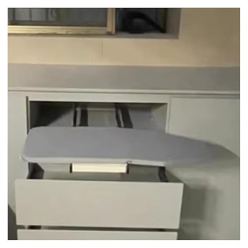 Planche à repasser dissimulée pour petit espace et armoire de rangement gain de place