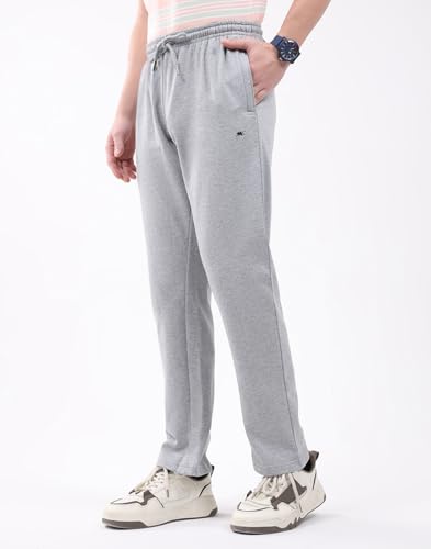 Image of Monte Carlo Men's Regular Fit Solid Track Pants | Drawstring Closure | Side Pocket Sports Lower | Comfortable & Stylish Lower for Men's