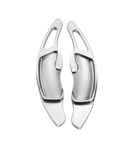 Compatible With Subaru For XV For BRZ For GT86 2012 2013 2014 2015 ԃVtgph phGNXe_[ XeAOzC[Vt^[GNXeh Ԃ̃Vtgphu[h(Silver)