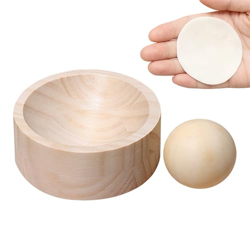 Press À Raviolis Chinois - Pressa Manuale Per Dumplings, Taglierina E Stampatrice Per Pasta Di Legno | Per Maultaschen Ravioli Dumplings Pièrogi, Utensile Da Cucina Cottura A Casa Regalo