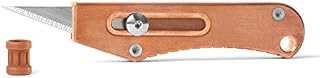 DROP Massdrop x Ferrum Forge RUK Retracting Utility Knife (Copper + Lanyard Bead)