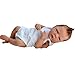 FMONH Carino Realistico Fatto a Mano Morbido Realistico Bambino 46 cm/18 Neonato rinato Bambola Ragazza Ragazzo Silicone Neonato 1214 (Colore : Ragazzo) (Ragazza)