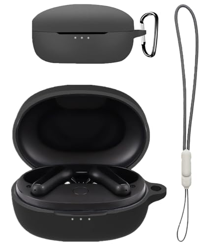 For Anker Soundcore Life P2 Mini ケース カバー【JYJIEJIE】ワイヤレス イヤーホン 用 ケース シリコン 便利 旅行 軽量 保護カバー キズ防止 耐衝撃 防水 防塵 收納 全面保護 充電便利 防震 軽量小型 保護ケー
