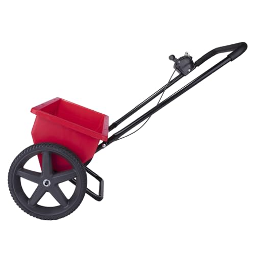 EarthWay Products 7312 Red 75LB Drop Spreader - Weed and Feed Lawn Fertilizer, Fertilizer Spreader, 22" Coverage, Adjustable Flow, Lawn Care Equipment for Homeowners - Image 4