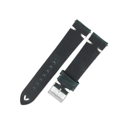 [HSYCHWO] muyihui �I�C�����b�N�X���U�[�E�H�b�`�o���h 16mm 18mm 19mm 20mm 21mm 22mm ���X�g�o���h�X�e�b�` ���B���e�[�W���v�X�g���b�v�E�H�b�`�o���h(Dark blue-white line,16mm)