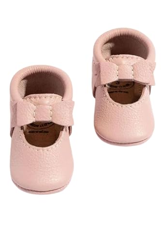 Freshly Picked Soft Sole Knotted Bow Moccasins Disney Princess Squad Size 4