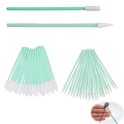 200 Bastoncillos De Limpieza De Espuma Multiusos, Kits De Bastoncillos De Espuma para Impresora De Inyección De Tinta, Pistola, Cámara Óptica, Pintura, Detalles del Coche