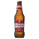 Peroni Red - 4.7% ABV, 330ml x 24 Bottles in a Pack | Authentic Italian Lager | Smooth & Refreshing | Floral, Bittersweet, Balanced and Clean | Original Recipe