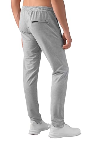 image for SCR SPORTSWEAR SCR Mens Sweatpants Long 33 Inseam. 28Wx33L with Zipper