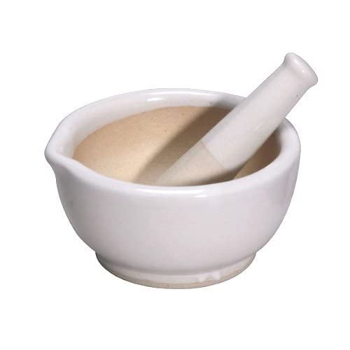 Q8 TWINKLE Ayurvedic Medicine Pestle Stone Masher/Face Pack Maker/Idikkalu/Ceramic Masher/Ceramic Mortar and Pestle - (Pack of 1)-image-20