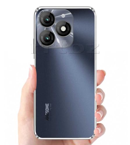 Image of Soft Silicone TPU Back Cover Compatible with Itel A70