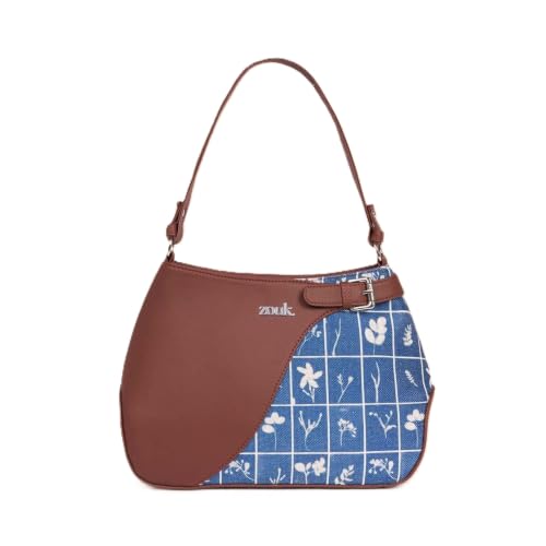 Image of ZOUK Ira Handbag | Stylish Women's Handbag | Luxury Shoulder Bag for Women | Trendy | Fancy Ladies Handbags | Small Purse for Events | Water-Resistant