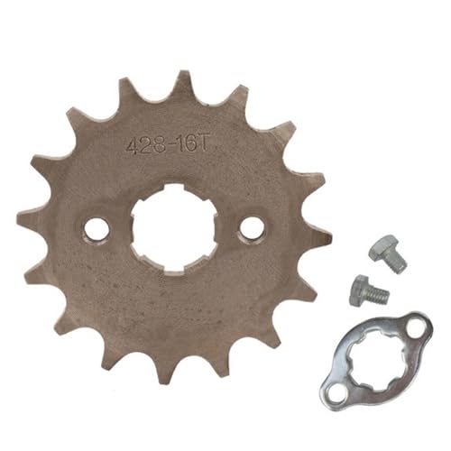 Pignon 428 16T 20mm avant pour chaîne de Pit Bike et Quad SSR