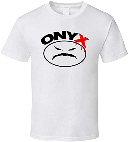 Onyx Bacdafucup Rap Hip Hop Music T Shirt Graphic Top Printed Tee Mens Shirt White XL Cover